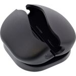 10er Pack InLine Click Kabelmanager 1-Line, schwarz