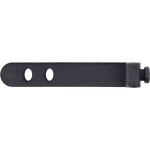 10er Pack InLine Kabelbinder Silikon, wiederverschließbar, 65x10mm, schwarz