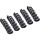 5er Pack InLine Kabelspirale, Kabelmanager 1-fach, 65x30mm, schwarz