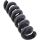 5er Pack InLine Kabelspirale, Kabelmanager 1-fach, 65x30mm, schwarz