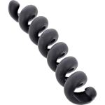 5er Pack InLine Kabelspirale, Kabelmanager 1-fach, 100x16mm, schwarz