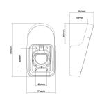 InLine Universal EV-Ladekabel Halterung, schwarz