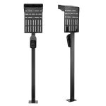 InLine Universal Wallbox-Standfuß mit EV-Ladekabel Halterung, schwarz