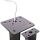 InLine Universal Wallbox-Standfuß mit EV-Ladekabel Halterung, schwarz