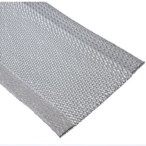 InLine Kabelschlauch, Gewebeschlauch mit Klettverschluss, 1m x 40mm grau