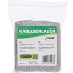 InLine Kabelschlauch, Gewebeschlauch mit Klettverschluss, 1m x 40mm grau