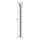 InLine Kabelkanal flexibel, höhenverstellbare Tische mit Tischklemme, weiß