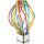 InLine Kabelkanal flexibel, vertikal für Tische, 2 Kammern, 0,80m, silber