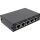 InLine RJ45 Umschalter manuell, 1 auf 4, 5x RJ45 Buchse