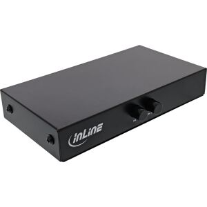 InLine VGA-Umschalter manuell 2-fach, 15pol HD