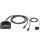 ATEN US3312 2-Port USB-C 4K DisplayPort KVM-Switch mit Remote