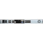 ATEN KL1108VN US Cat.5 KVM over IP Switch 8-Port, 19"-LCD, Dual-Rail, US-Layout