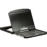 ATEN CL3700NW DE Kurze Tiefe Single Rail 18,5"-LCD...