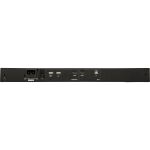 ATEN CL3700NW DE Kurze Tiefe Single Rail 18,5"-LCD Konsole (USB HDMI), DE-Layout