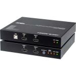 ATEN CE824-AT-G KVM Konsolen-Extender, USB HDMI Dual View...