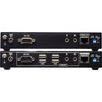 ATEN CE824-AT-G KVM Konsolen-Extender, USB HDMI Dual View HDBaseT 2.0