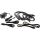 InLine KVM Desktop Switch, 2-fach, Dual Monitor, DP+HDMI, 4K, USB 3.0, Audio
