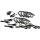 InLine KVM Desktop Switch, 4-fach, Dual Monitor, HDMI, 4K, USB 3.0, Audio