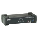ATEN CS1922 KVMP-Switch 2-fach, DisplayPort, USB 3.0,...