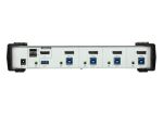 ATEN CS1914 KVMP-Switch 4-fach, DisplayPort, USB 3.0, UHD