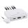 InLine KVM Switch, 2-fach, Displayport 1.2, 4K, USB, mit Audio, integr. Kabel