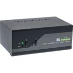 InLine KVM Desktop Switch, 2-fach, Dual-Monitor DP 1.2, 4K, USB 3.0, Audio