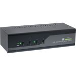 InLine KVM Desktop Switch, 4-fach, Dual-Monitor DP 1.2, 4K, USB 3.0, Audio