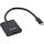 InLine USB Display Konverter, USB-C Stecker zu HDMI Buchse 4K/60Hz, schwarz