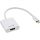 InLine USB Display Konverter, USB-C Stecker zu HDMI Buchse 4K/60Hz, silber