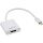 InLine USB Display Konverter, USB-C Stecker zu DisplayPort 4K/60Hz silber