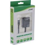 InLine USB Display Konverter, USB-C Stecker zu DVI Buchse, schwarz