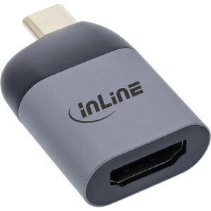 InLine USB Display Konverter, USB-C Stecker zu HDMI Buchse 4K/60Hz