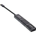 InLine USB Display Konverter Set 6-in-1, 4K/60Hz schwarz
