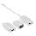 InLine USB Display Konverter Set 6-in-1, 4K/60Hz silber