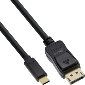 InLine USB Display Kabel, USB-C Stecker zu DisplayPort Stecker, 7,5m