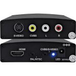 InLine HDMI zu Composite/S-Video Konverter mit Audio, PAL/NTSC