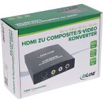 InLine HDMI zu Composite/S-Video Konverter mit Audio, PAL/NTSC