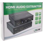 InLine HDMI Audio Extraktor/Signaltrenner, Eingang 4K2K HDMI
