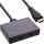 InLine HDMI Splitter/Verteiler, 2-fach, 4K/60Hz, mit integriertem Kabel
