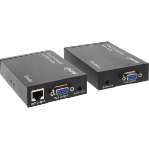 InLine VGA Extender/Verlängerung über UTP, mit Audio, bis 300m