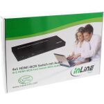 InLine HDMI 4K2K Switch, 4-fach, mit Audio