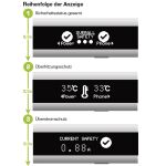 InLine USB Smart Control, Multimeter, Ladeüberwachung, USB A zu Micro-B Kabel