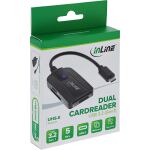 InLine Card Reader, USB-C, USB 3.2 Gen.1, für SD und microSD