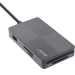 InLine USB 3.2 Multi Cardreader Hub, SD/TF/MS/XD/CF,...
