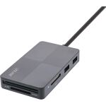 InLine USB 3.2 Multi Cardreader Hub, SD/TF/MS/XD/CF,...