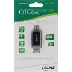 InLine Dual Card Reader für SD und microSD, für...