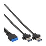 InLine Mini-PCIe Karte, 2x USB 3.2 Gen.1