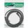 InLine SAT-Anschlusskabel, 2x geschirmt, 2x F-Stecker, >85dB, schwarz, 1m