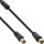 InLine Antennenkabel Premium, 2x geschirmt, mit Filter, >85dB, schwarz, 3m