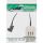 InLine TAE Adapter, TAE-F Stecker an TAE NFN + RJ11 (6P4C) Buchse, 0,2m